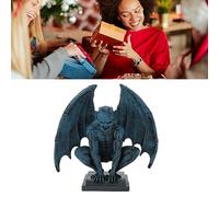 Lifelike Decorative Resin Sculpture, Gothic Gargoyle Statue Ornament for Home Garden Yard Decor Halloween Figurines
