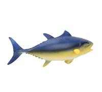 Lifelike Fish Model Educational Toy for Kids 1 X Sea Animal Model, Durable Soft Plastic, Ideal for Marine Learning (bluefin tuna)