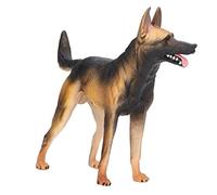 Lifelike German Shepherd Dog Model High Simulation Educational Toy for Kids 15.3 X 11.5cm PVC
