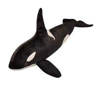 Lifelike Orca Whale Plush Toy Soft Stuffed Sea Animal Doll, 70Cm