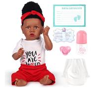 Lifelike Reborn Doll Girl with Detachable Limbs, Weighted Body for Realistic Play, Ideal as Newborn Companion Toy Gift
