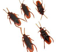 Lifelike Roaches Prank Toy Realistic Creepy Crawly for Hilarious Jokes and Scares Perfect Novelty (A, One Size)