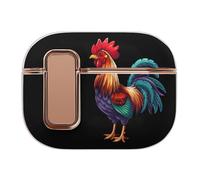 Lifelike Rooster Headphone Case Compatible with Airpod Pro 2 Protective Cover Cute Hard Case