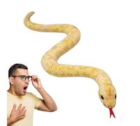 lifelikk Animal Doll Entertainment - 39 Inch Stuffed Plush Reptile Figure, Fake Snake Toy | Oversized Snake Plush for Children Parties, Novelty Gag Present, Home Display, Collectible Decoration