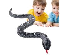 lifelikk Animal Doll Entertainment - 39 Inch Stuffed Plush Reptile Figure, Fake Snake Toy | Oversized Snake Plush for Children Parties, Novelty Gag Present, Home Display, Collectible Decoration