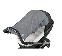 Lifeline Sun Shade Sail with Side Protection for Prams/Buggies Dark Grey