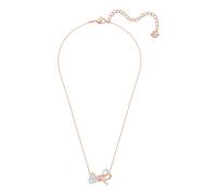 Lifelong Bow pendant, Bow, White, Mixed metal finish