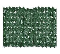 Lifemaison 5 Artificial Sweet Potato Leaf Privacy Fence Screen,Artificial Hedge Fence Green Leaf Ivy Screen Plant Wall Fake Grass Decorative Backdrop for Privacy Protection Home Balcony Garden,1x0.5m