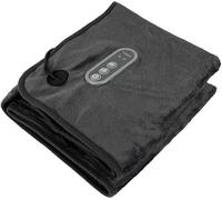 Lifemax Heated Lap Blanket with Far Infrared Therapy - Ultra Soft Electric Blanket, Adjustable Heat Settings, Circulation Boosting, Fast Heating, Perfect for Relief from Painful Neck, Lumbar & Back