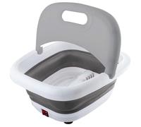 Lifemax Foldaway Foot Spa: Heated, Portable Foot Massager with Hydrotherapy Bubbles & Vibration, Soothes Sore Feet, Boosts Circulation & Relieves Stress, Ideal for Home Self-Care, Easy Fold Storage