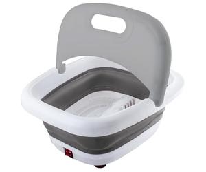 Lifemax Foldaway Foot Spa: Heated, Portable Foot Massager with Hydrotherapy Bubbles & Vibration, Soothes Sore Feet, Boosts Circulation & Relieves Stress, Ideal for Home Self-Care, Easy Fold Storage