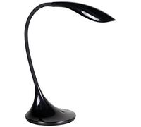 Lifemax Table Lamp for Reading, Crafting & Hobby Work - Dimmable, Bright, True Colour, Daylight LED Desk Light for Improved Focus & Reduced Eye Strain - Ideal Bedside Lamps/Desk Lamps Office (Black)