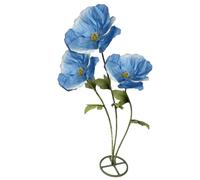 lifemet 3PCS Giant Artificial Flowers Waterproof Durable Non - Blue Fading 3D Floral Decor for Home Garden Wedding Party Office Hotel Exhibition Christmas Easter Halloween