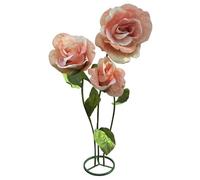 lifemet Giant Flowers for Decoration Big Flowers with Standing Base for Wedding Decorations, Handmade Artificial Rose Flower for Party & Banquet Decorations, Home Decorations, Baby Shower (Champagne)