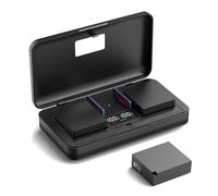 LIFEMOI DMW-BLG10/BL E9E(1800mA) Camera Battery Multifunctional Charger Set (Including Two Batteries) Compatible with Panasonic Lumix GF5 GF6 GX7 GX9 GX80 DMC-LX100 G100 ZS70 ZS80 ZS110 Leica Cameras