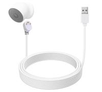 LIFEMOI Upgraded, 24.9 ft/7.6m USB Power Charging Cable, Four-core Thick Charging Cable, Compatible with Google Nest Cam (Battery Version) Camera, Extended Charge Cord, Weatherproof