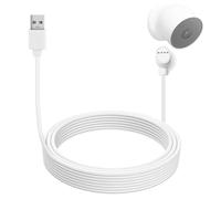 LIFEMOI Upgraded, 32.8FT/10m USB Power Charging Cable, Thicker Charging Cable, Compatible with Google Nest Cam (Battery Version) Camera, Extended Charge Cord, Weatherproof