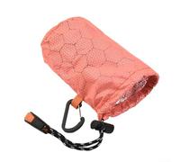 LifenaviStore Lightweight Portable Sleepping Bag Carrier Essential Tool for Field Exploration and Disaster Readiness (Orange)