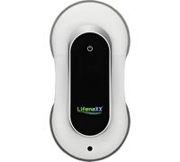 Lifenaxx Advanced Window Cleaning Robot LX-055, Electric Window Cleaner with 2 Spray Nozzles, High Suction Power (2800 PA), Large 70ml Water Tank, Remote Control - Ideal for Windows, Tiles, Mirrors