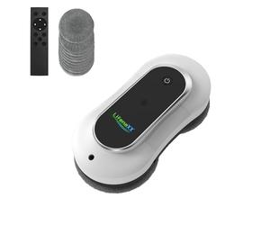 Lifenaxx Advanced Window Cleaning Robot LX-055, Electric Window Cleaner with 2 Spray Nozzles, High Suction Power (2800 PA), Large 70ml Water Tank, Remote Control - Ideal for Windows, Tiles, Mirrors