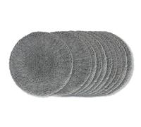 Lifenaxx Replacement Wipes (10 Pieces) for LX-055 Window Cleaning Robot - Original Microfiber Cleaning Pads with High Dirt Absorption, Durable & Precise Fit