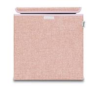 LIFENEY Storage Box with Lid in Pink Foldable Toy Box Suitable for Cube Shelves Organiser Box for Children's Room Storage Basket Children
