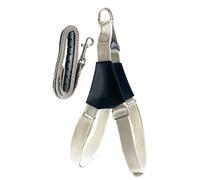 Lifepet Adjustable No-Pull Dog Harness with 1.08m Lead, Easy Walk (L, Grey)