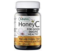 Lifeplan Honey C with Vitamin C & Zinc Capsules x 30. for Normal Immune System Function