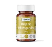 Lifeplan Organic Ashwagandha Supplement - 60 Capsules - 182 Grams