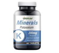 Lifeplan Potassium 300mg 60 Tablets