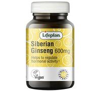 Lifeplan Siberian Ginseng 600mg x 60 Capsules. Helps to Maintain hormonal Activity (60 Capsules)