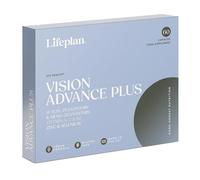 LIFEPLAN Vision Advance Plus 60 Capsules - Eye Health Supplement - Vision Support, Eye Strain & Antioxidant Protection - 81.66g