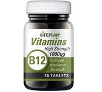 Lifeplan Vitamin B12 25ug - 2 x 100 Tablets