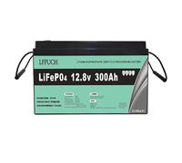 LiFePO4 battery 12V 300Ah Lithium leisure battery, Lithium Iron Phosphate Battery for solar energy storage, emergency power supplies, etc.