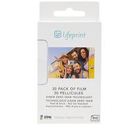 Lifeprint LPZ2X330 Papier Photo 30 - Photo Paper, Photo Printing Paper 7.6 x 5 cm, Innovative Ecological ZINK Technology, Adhesive Face, Ink-free Printing - 30 Units, White