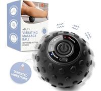 LifePro 4-Speed Vibrating Massage Ball - Revolutionary Lacrosse Ball Deep Tissue Trigger Point Therapy - Vibration Roller Ball for Plantar Fasciitis, Yoga Therapy, Mobility, Myofascial Release Tools