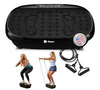 Lifepro Compact Vibration Plate Exercise Machine, Mini Full Body Vibration Platform Exercise Machine for Lymphatic Drainage with Acupressure Nodes, Burn Calories, Helps Alleviate Back & Joint Pain