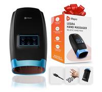 Lifepro Legra Hand Massager for Arthritis with Heat, Vibration, 5 Massage Modes, USB-C Rechargeable, Portable Wellness Recovery Device for Carpal Tunnel, Finger, Palm, and Wrist Pain Relief