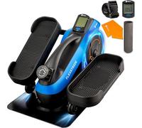 LifePro Pedal Exerciser Under Desk Bike for Light to Moderate Cardio, Mini Elliptical Machine with 8 Resistance Levels and Bluetooth, Compact Exercise Trainer for Home or Office Use