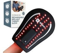 LifePro Rechargeable LED Near Infrared Light Therapy Glove - Red Light Therapy for Hand Stiffness at Home