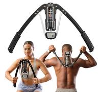 Lifepro Shredforce Hydraulic Power Chest Expander and Arm Twister Trainer, Adjustable Resistance from 10 - 200 kg, Intelligent Repeat Counter, Home Fitness Equipment for