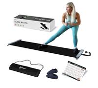 Lifepro Slide Board for Working Out - Innovative, Extra-Slick Sliding Board With Suction Cups & Slip-Free Underside for Endurance & Strength Building Exercises - Boost Results Without Straining Joints