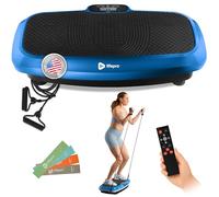 LifePro Turbo 3D Vibration Plate Exercise Machine for Home, Dual Motor Oscillation & Pulsation, Whole Body Workout Equipment (Blue)