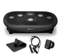 LifePro Vibration Plate Exercise Machine For Lymphatic Drainage | Rumblex Plus 4D | Triple Motor Oscillation, Linear, Pulsation |Toning & Weight Loss Exercise Equipment For Home Use | Black