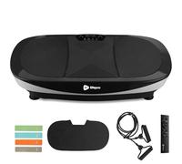 LifePro Vibration Plate Exercise Machine for Weight Loss | Rumblex Max 4D | Exercise Equipment For Home Use for Lymphatic Drainage | Home Workout Fitness Equipment with Exercise Band | Black