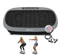 Lifepro Vibration plate exercise machine with magnetic acupoints, vibration platform for beginners and recovery, ideal lymphatic drainage stimulator for muscle toning and overall fitness