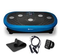 LifePro Vibration Plate For Weight Loss & Shaping | Rumblex Plus 4D | Triple Motor Oscillation, Linear, Pulsation | Whole Body Workout | Exercise Equipment For Home Use With Resistance Band | Blue