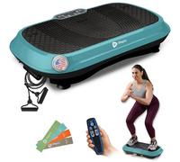 Lifepro Waver Exercise Vibration Platform, High Intensity Vibration for Muscle Activation, Vibrating Platform for Full Workout with Ring Bands, Fitness Equipment