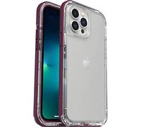LifeProof for Apple iPhone 13 Pro Max / iPhone 12 Pro Max, Slim DropProof, DustProof and SnowProof Case, Next Series, Clear/purple
