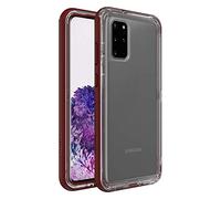 LifeProof for Samsung Galaxy S20+, Slim DropProof, DustProof and SnowProof Case, Next Series, clear/red